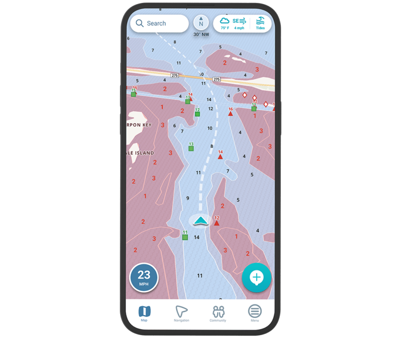 Boat Navigation App Best Boating App Wavve Boating