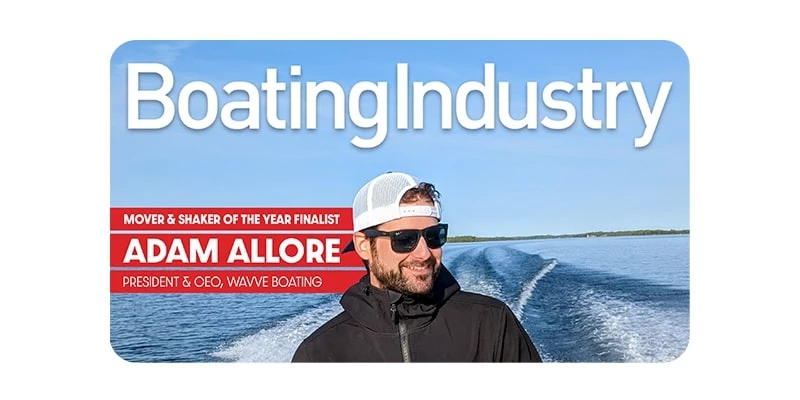 Wavve Boating founder & CEO Boating industry movers and shakers award
