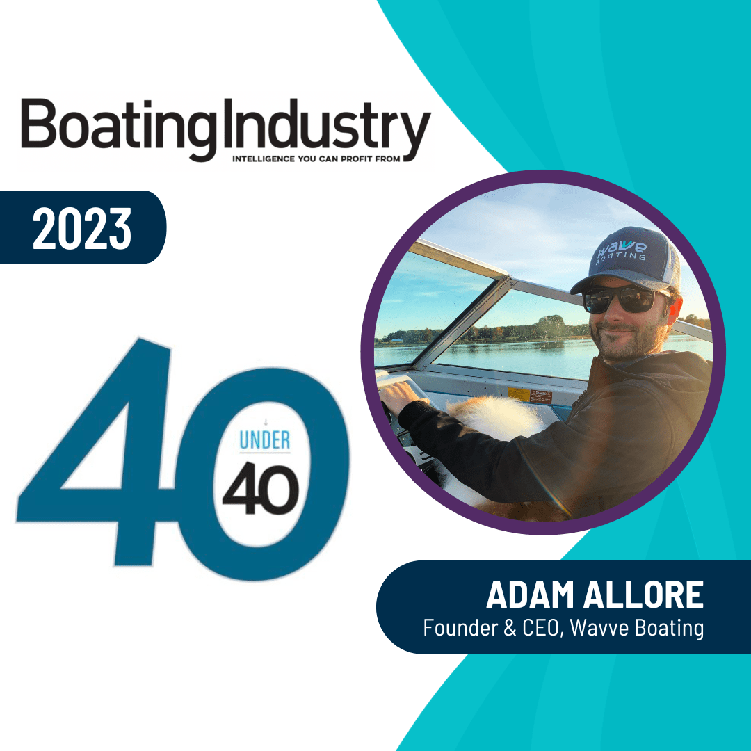 Wavve Boating Founder and CEO Named to Boating Industry's 40 Under 40