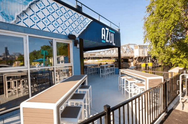 Azul Restaurant Chicago River