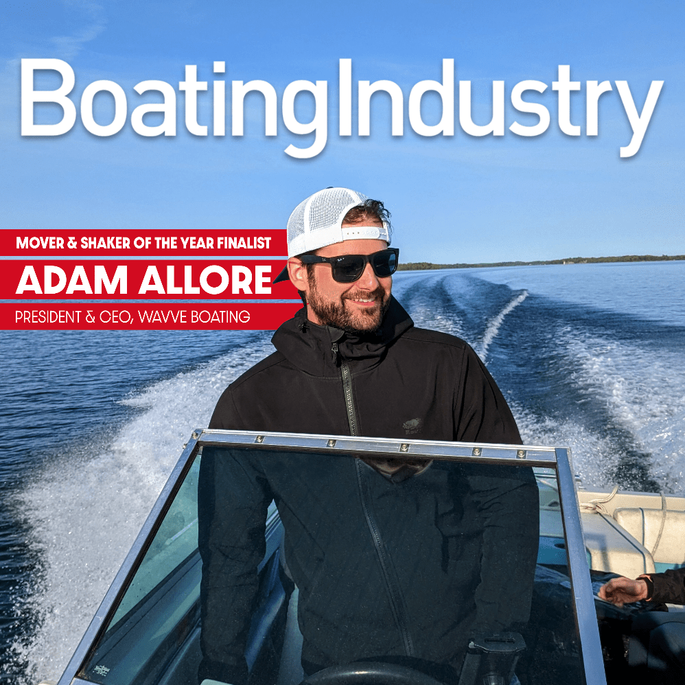 Wavve Boating Founder and CEO named finalist for Boating Industry's Mover and Shaker Award