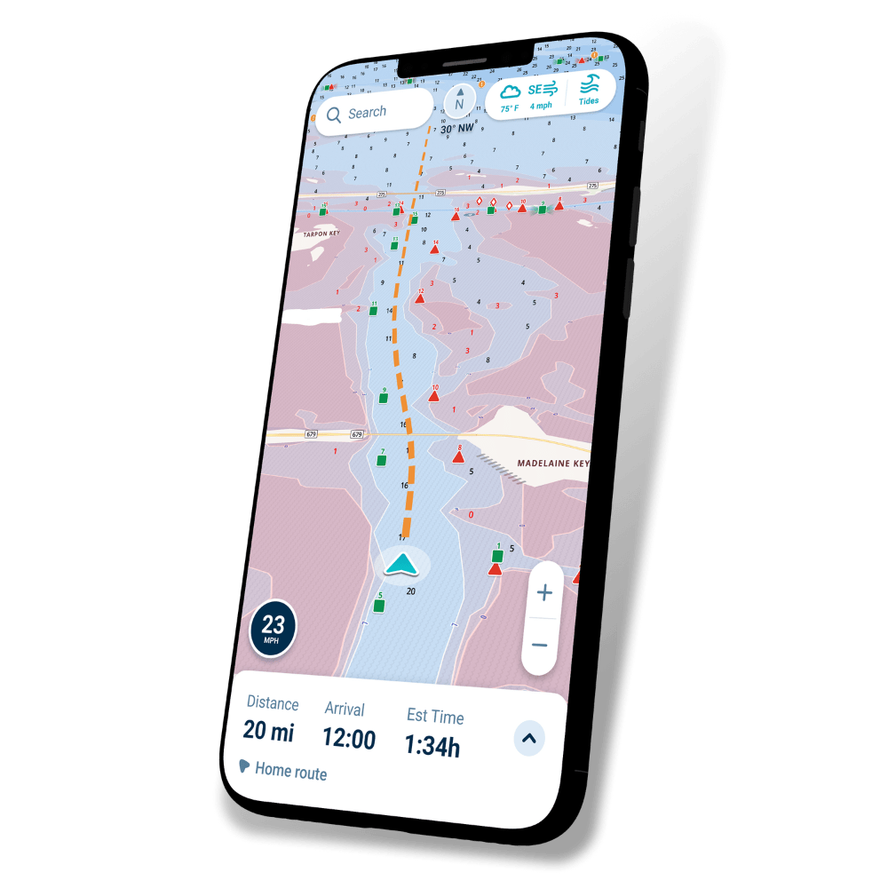 Boat Navigation App Best Boating App Wavve Boating