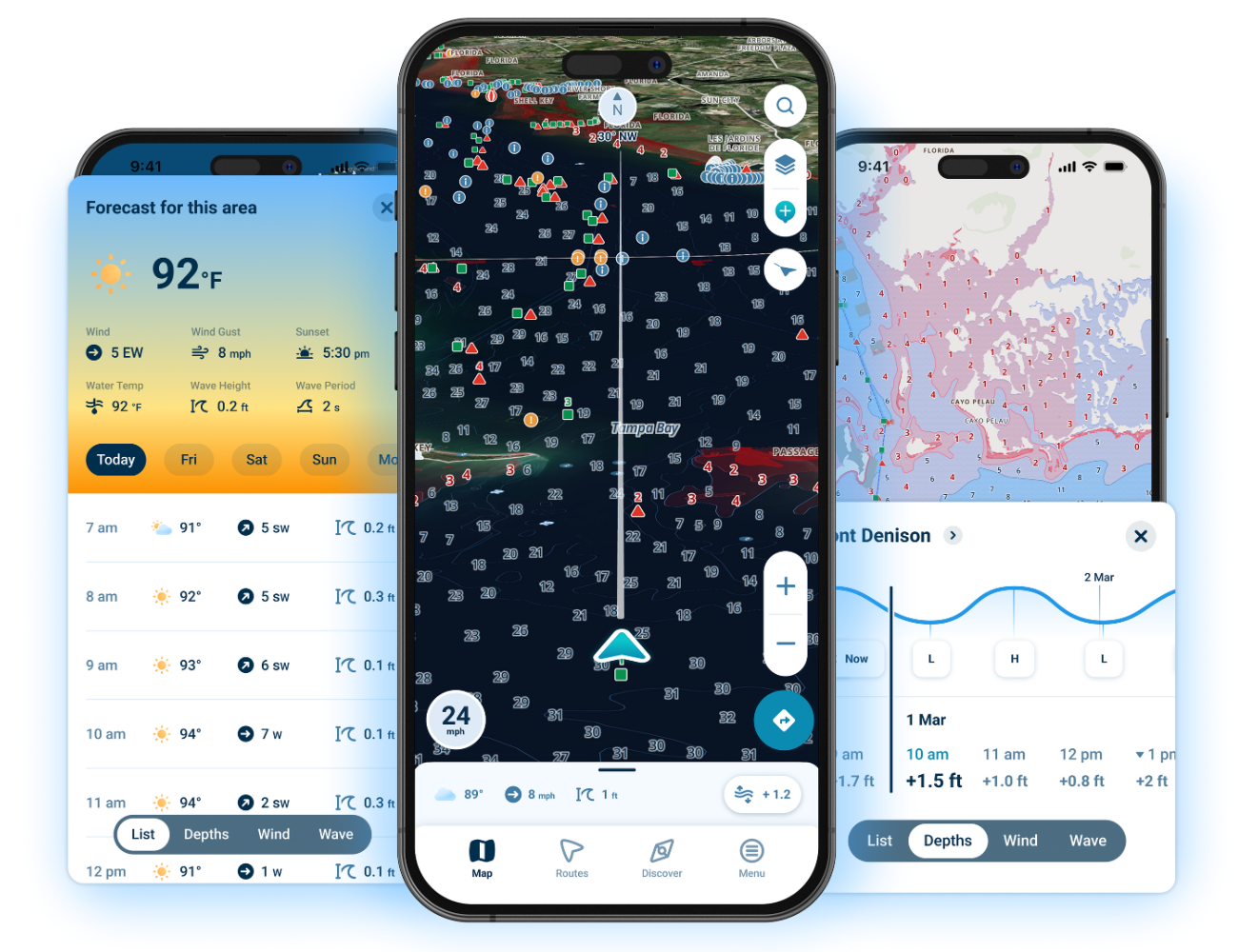 BoatTidesApp gps-boat-navigation-satellite-layers