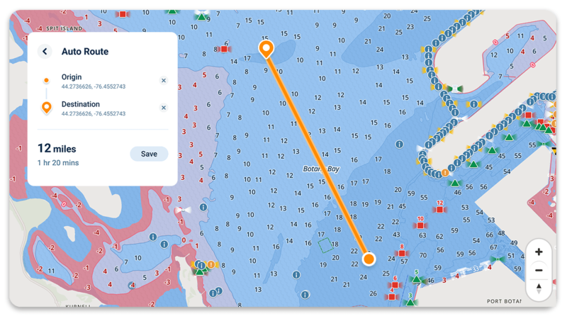 Navionics Chart Viewer Website 